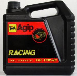 Моторное масло Agip RACING SAE 10w60, 1л